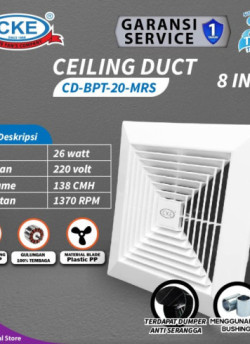 Ceiling Duct MRS Series